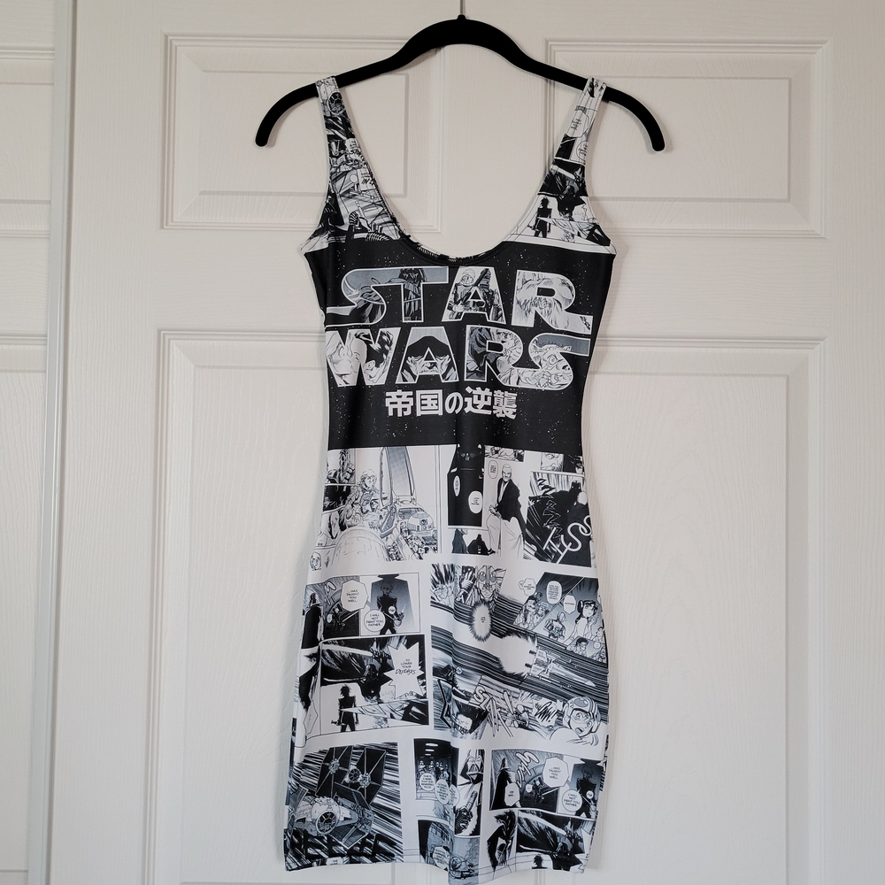 Blackmilk Star Wars White Dress